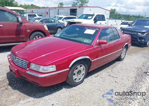 2001 Cadillac Eldorado Esc from USA, damaged, VIN 1G6EL12Y31B107932